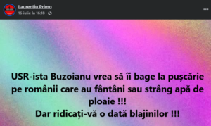 Fake news virale pornite de la o propunere de lege: “Începe prigoana fermierilor”, “pușcărie pentru că ai săpat o fântână în curtea ta”, “contor pe apa din fântână”, “închisoare pentru apa de ploaie”, “sigilarea fântânilor” 13 Screenshot 2026 07 20 170623